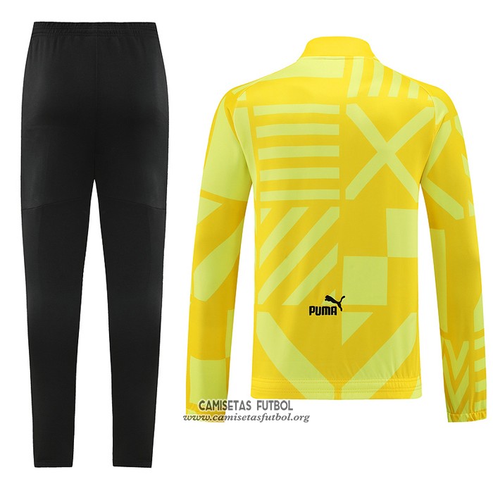 Chandal de Chaqueta del Borussia Dortmund 2022/2023 Amarillo